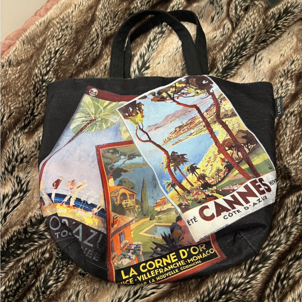 Lancôme Riviera Collection tote bag